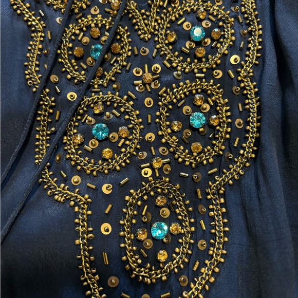 Karina Grimaldi blue jumpsuit - Picture 5 of 6